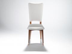 Set of 8 Mid century Scandinavian teak chairs 1960s - 983674