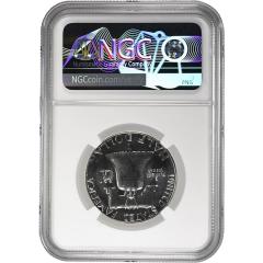 Set of 9 1955 1963 50C Franklin Half Dollars NGC PF 69 - 4560112