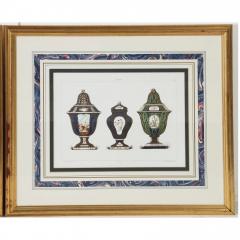 Set of 9 Edouard Garnier Framed Lithograph Prints of Sevres Porcelain - 4642918