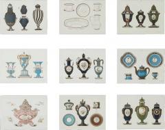 Set of 9 Edouard Garnier Framed Lithograph Prints of Sevres Porcelain - 4643239