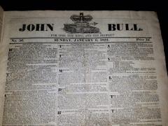 Set of 9 John Bull Annuals from 1820 to 1829 - 2752070