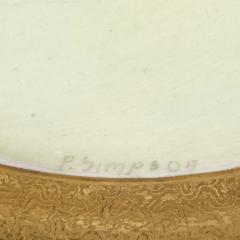 Set of Antique Coalport Porcelain Dinner Plates Depicting English Fish - 3318749