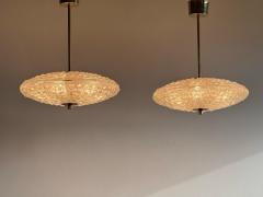 Set of Carl Fagerlund for Orrefors Pendant Light for Lyfa Denmark 1960s - 4319841