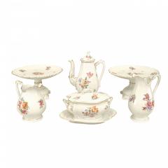 Set of Continental German Porcelain Dinner Service - 4634090