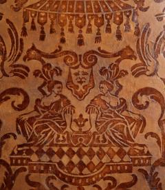 Set of Eight 18th Century Italian Walnut and Leather Dining Chairs - 4123971