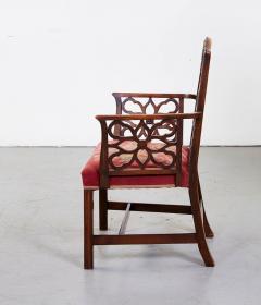 Set of Eight Chippendale Fretwork Dining Chairs - 2875199