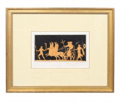 Set of Eight Colored Engravings Of Etruscan Vase Designs After William Hamilton - 4507046