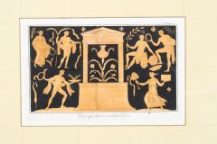Set of Eight Colored Engravings Of Etruscan Vase Designs After William Hamilton - 4507055