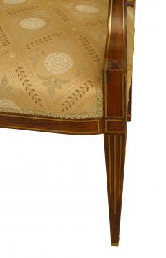 Set of Eight Continental Baltic Mahogany Chairs - 1419736