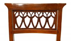 Set of Eight Continental Baltic Mahogany Side Chairs - 1419152