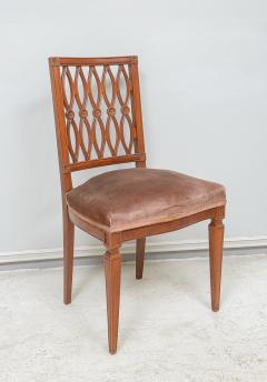 Set of Eight Continental Dining Chairs in the Neoclassic Manner - 3510338
