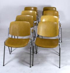 Set of Eight DSC 106 Chairs by Giancarlo Piretti - 2223629