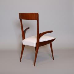 Set of Eight Dining Armchairs Italy 1950s - 4411949