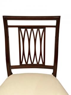 Set of Eight George III Style Mahogany Dining Chairs - 3739893