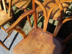 Set of Eight George IV Ash and Elm Gothic Windsor Chairs - 403684