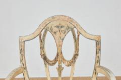 Set of Eight Georgian Painted Armchairs - 4335034