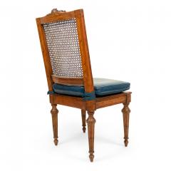 Set of Eight Louis XVI Beech Wood Side Chairs - 1419034