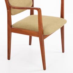 Set of Eight Mid Century Modern Open Arm Chairs C 1960 - 4611044