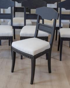 Set of Eight Swedish Chairs circa 1840 - 4791331