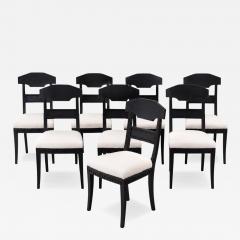 Set of Eight Swedish Chairs circa 1840 - 4791720