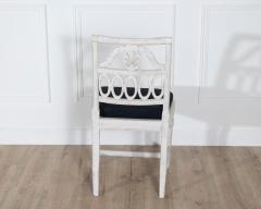 Set of Eight Swedish Gustavian Dining Chairs circa 1820 - 4364680