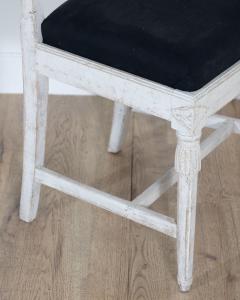 Set of Eight Swedish Gustavian Dining Chairs circa 1820 - 4364700