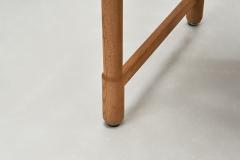 Set of Eight Wood and Wicker Dining Chairs Europe Mid 20th Century - 4400228