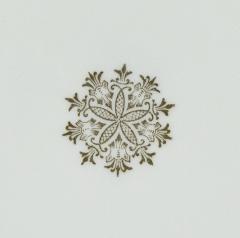 Set of English Victorian Porcelain Dinner Plates - 4666200