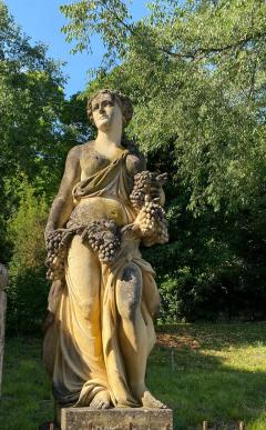 Set of Extraordinary Italian Stone Statues Representing the Four Seasons - 3089844