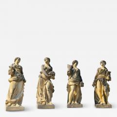 Set of Extraordinary Italian Stone Statues Representing the Four Seasons - 3091023