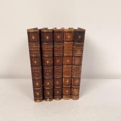 Set of Five Antique Bindings Science for All 19th Century - 2882091