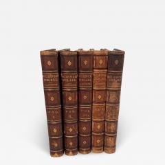 Set of Five Antique Bindings Science for All 19th Century - 2883079