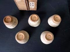 Set of Five Ceramic Tea Cups by Otagaki Rengetsu - 2221524