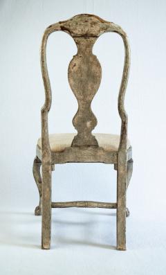 Set of Four 19th Century Swedish Rococo Revival Side Chairs - 4499685