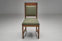 Set of Four Amsterdamse School Dining Chairs The Netherlands ca 1920s - 4746818