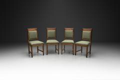 Set of Four Amsterdamse School Dining Chairs The Netherlands ca 1920s - 4748398