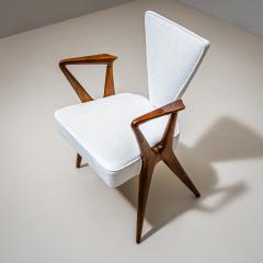 Set of Four Armchairs Italy 1950s - 4719382