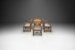 Set of Four Art Deco Dining Chairs Europe Early 20th Century - 3942767