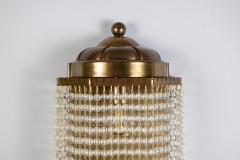 Set of Four Art Deco Style Crystal Sconces - 4750836