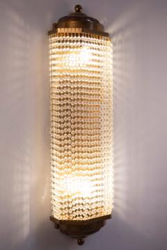 Set of Four Art Deco Style Crystal Sconces - 4750840