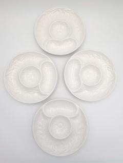Set of Four Artichoke Plates U S A circa 1950 - 4142749