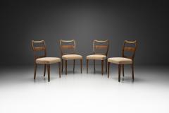 Set of Four Beech Dining Chairs Europe Mid 20th Century - 4365434
