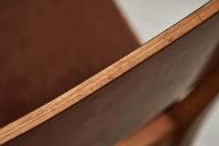 Set of Four Birch Dining Chairs Sweden 1940s - 4391360