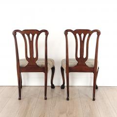 Set of Four Chippendale Style Vintage Side Chairs - 3484026