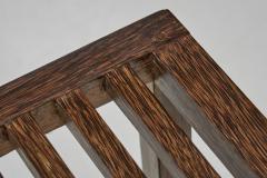 Set of Four Coconut Wood Bar Stools Europe Late 20th Century - 4242435