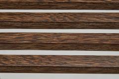Set of Four Coconut Wood Bar Stools Europe Late 20th Century - 4242437