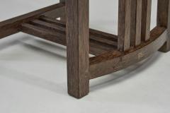 Set of Four Coconut Wood Bar Stools Europe Late 20th Century - 4242439
