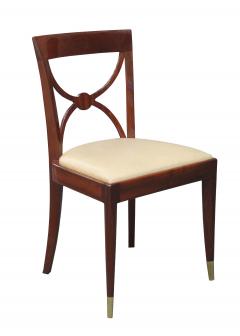 Set of Four De Coene Fr res Art Deco Side Chairs - 896148