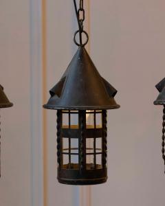 Set of Four Early 20th Century French Iron Lanterns - 4402370