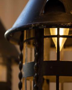 Set of Four Early 20th Century French Iron Lanterns - 4402371